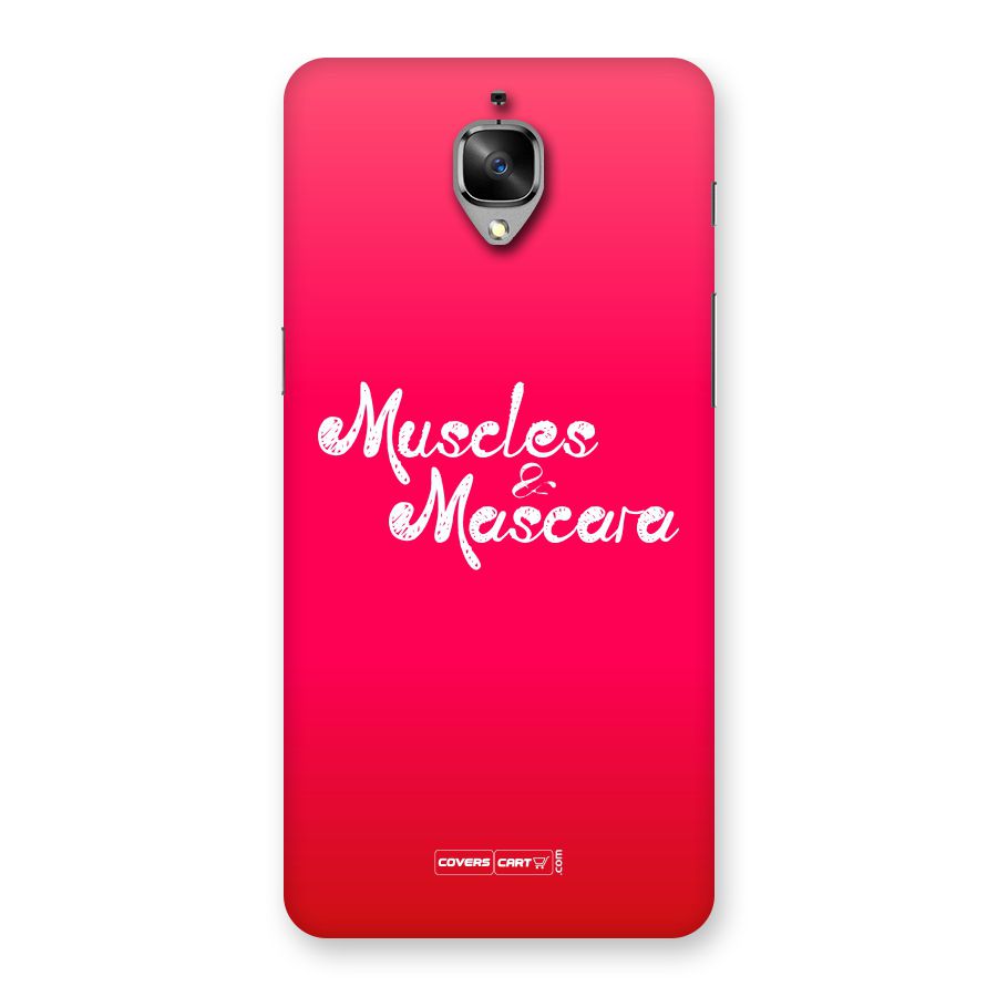 Muscles and Mascara Back Case for OnePlus 3