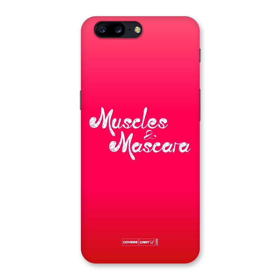 Muscles and Mascara Back Case for OnePlus 5
