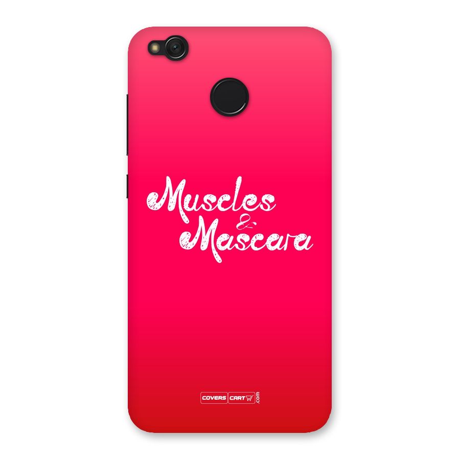 Muscles and Mascara Back Case for Redmi 4