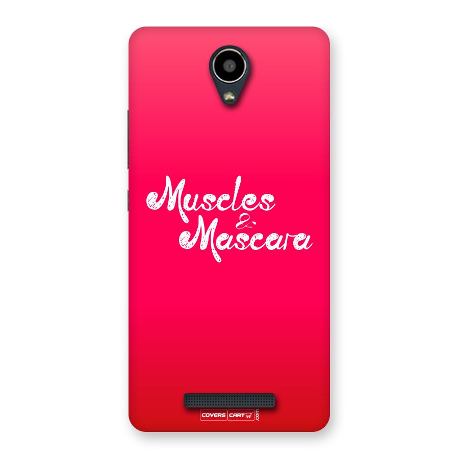 Muscles and Mascara Back Case for Redmi Note 2