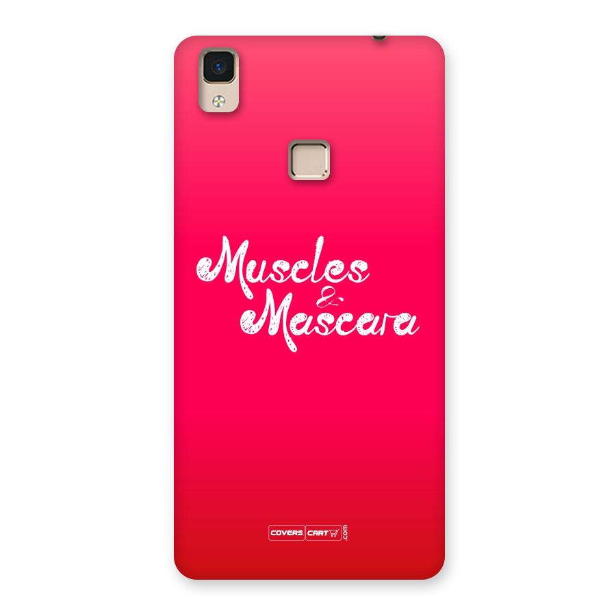 Muscles and Mascara Back Case for V3 Max