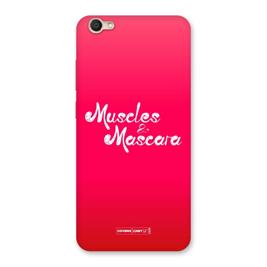 Muscles and Mascara Back Case for Vivo V5