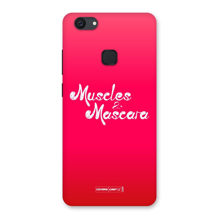 Muscles and Mascara Back Case for Vivo V7 Plus