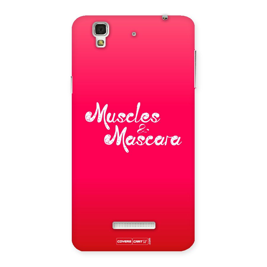 Muscles and Mascara Back Case for YU Yureka Plus