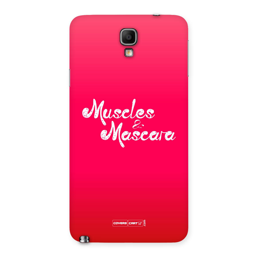 Muscles and Mascara Back Case for Galaxy Note 3 Neo