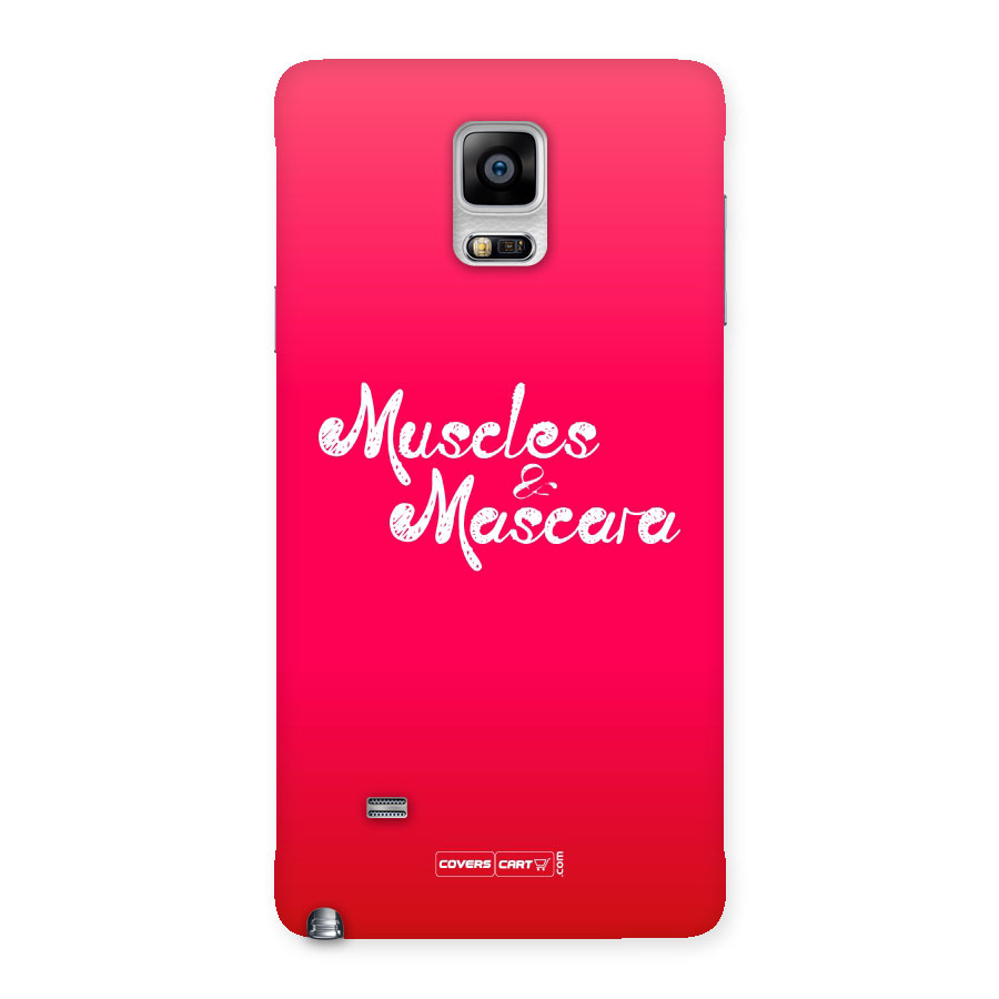 Muscles and Mascara Back Case for Galaxy Note 4