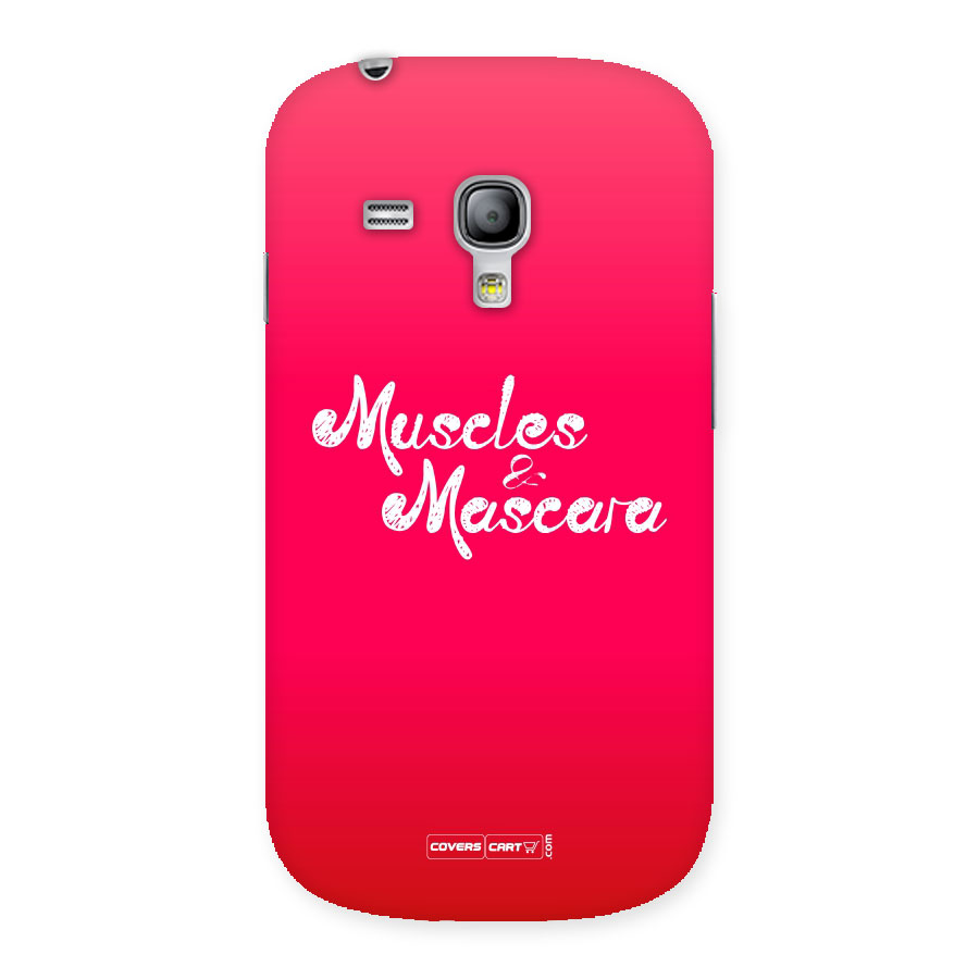 Muscles and Mascara Back Case for Galaxy S3 Mini