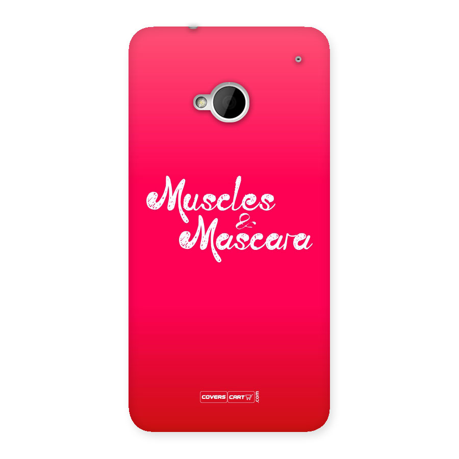 Muscles and Mascara Back Case for HTC One M7