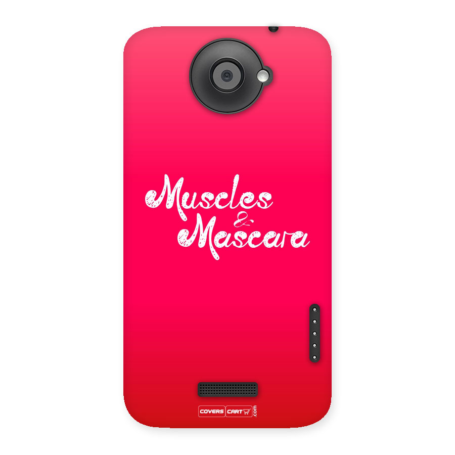 Muscles and Mascara Back Case for HTC One X