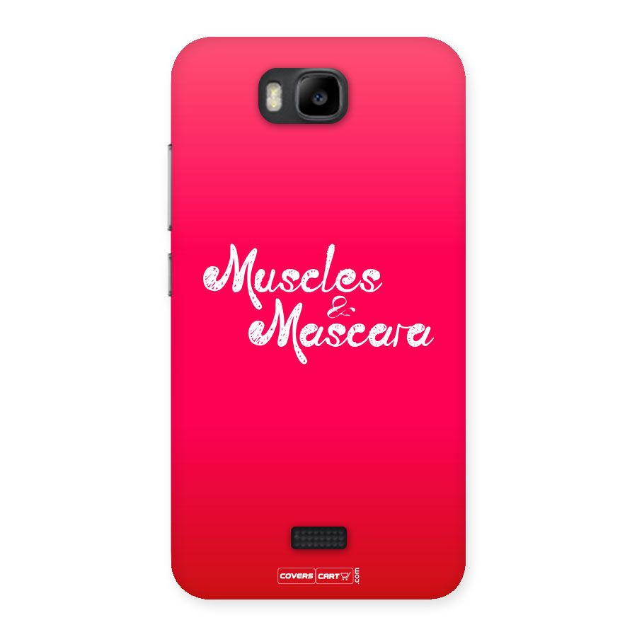 Muscles and Mascara Back Case for Honor Bee