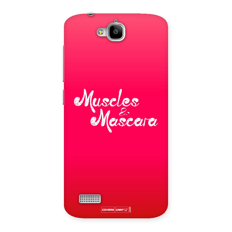 Muscles and Mascara Back Case for Honor Holly