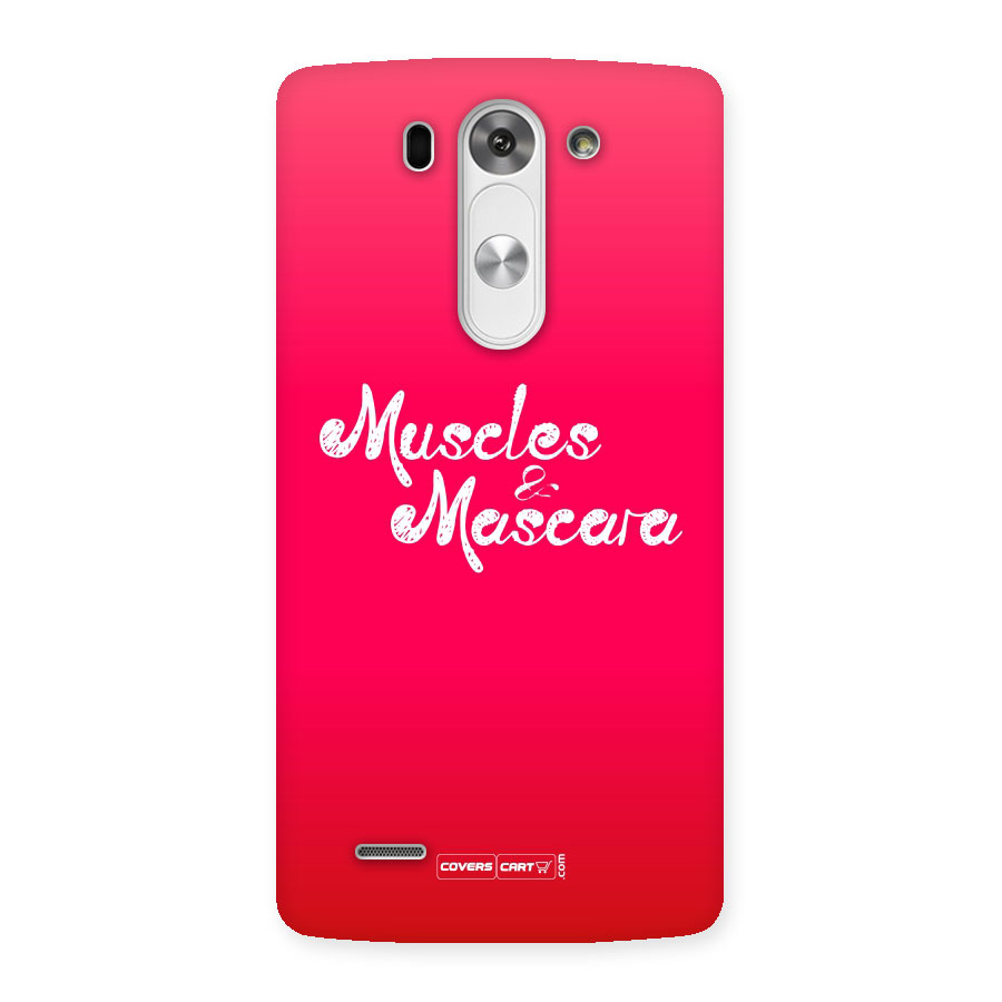 Muscles and Mascara Back Case for LG G3 Beat