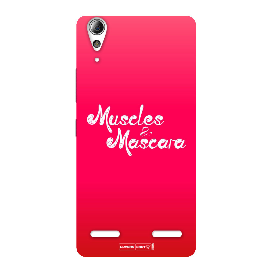 Muscles and Mascara Back Case for Lenovo A6000 Plus