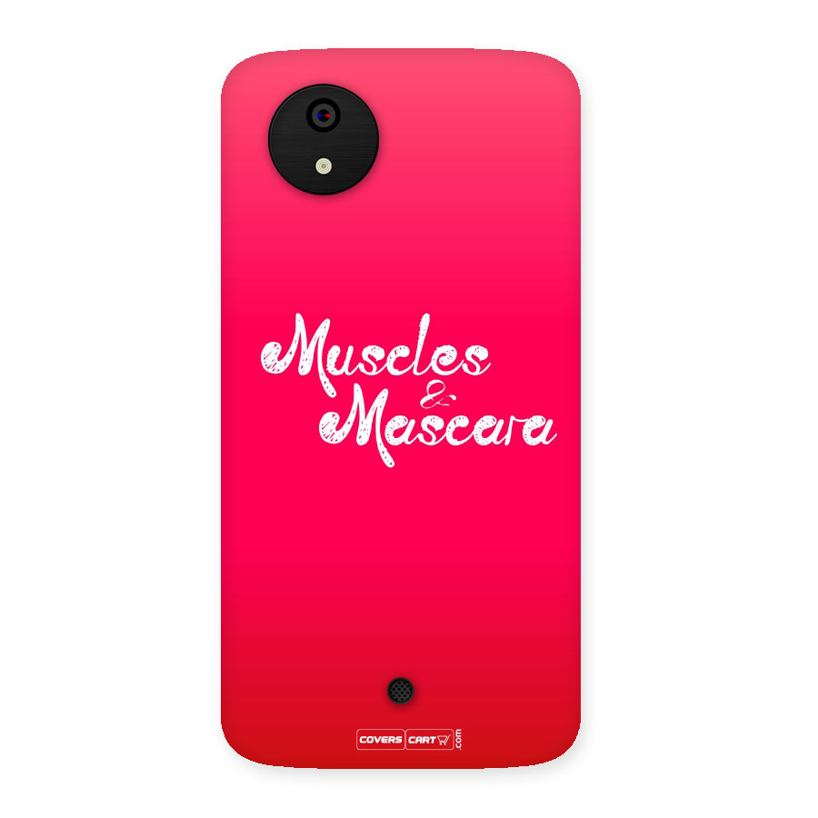 Muscles and Mascara Back Case for Micromax Canvas A1