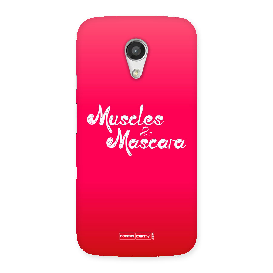 Muscles and Mascara Back Case for Moto G 2nd Gen