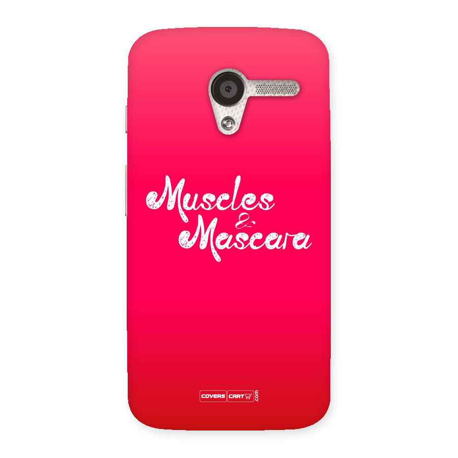 Muscles and Mascara Back Case for Moto X