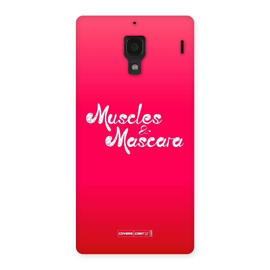 Muscles and Mascara Back Case for Redmi 1S