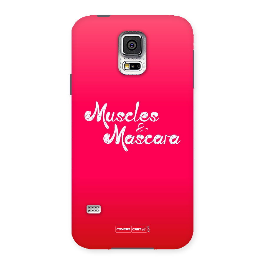 Muscles and Mascara Back Case for Samsung Galaxy S5