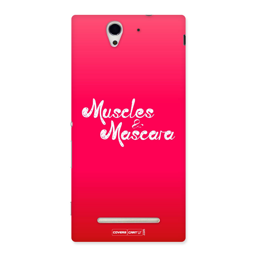 Muscles and Mascara Back Case for Sony Xperia C3