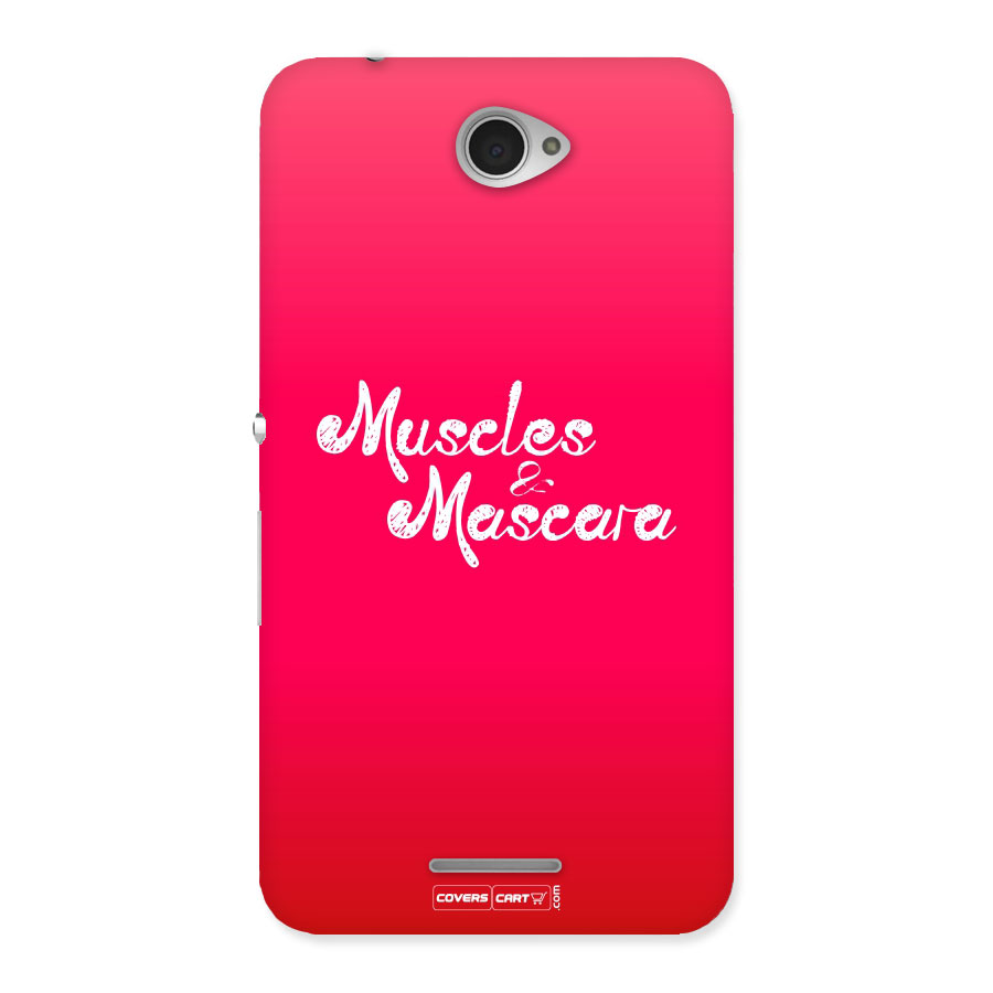 Muscles and Mascara Back Case for Sony Xperia E4
