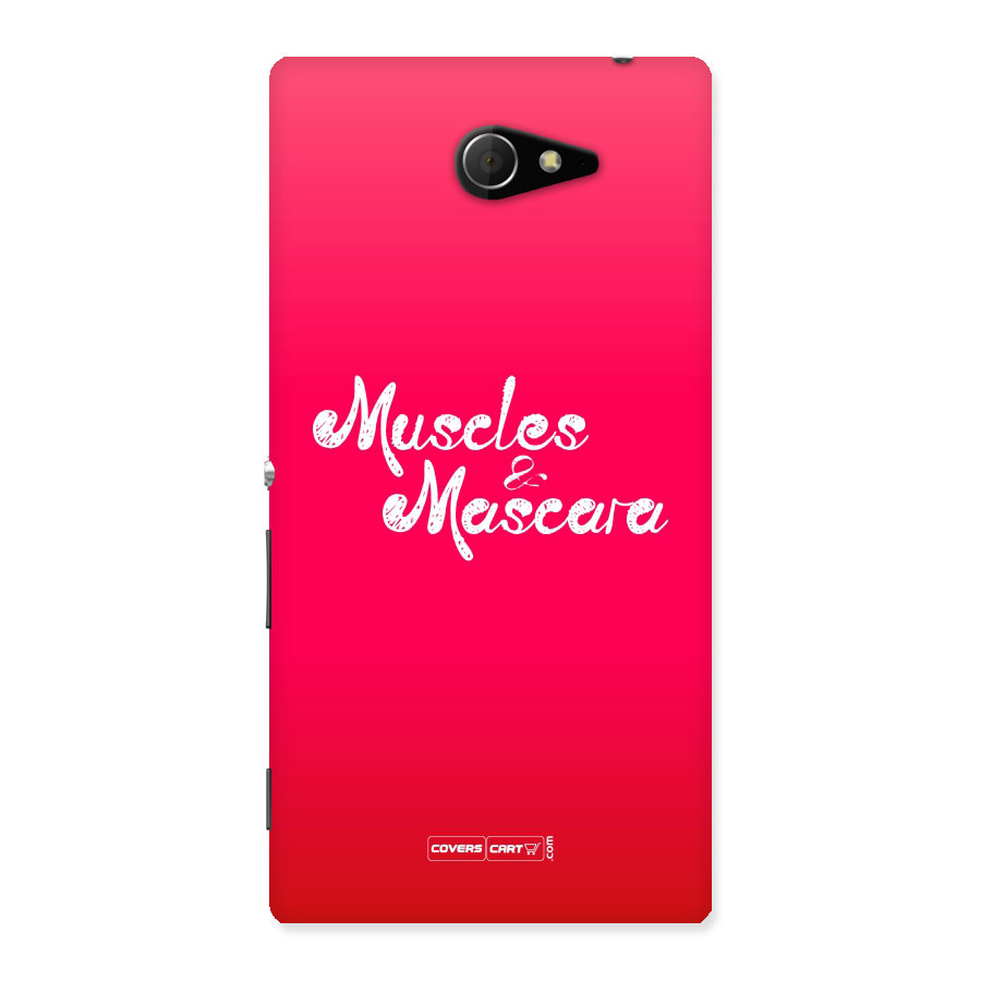 Muscles and Mascara Back Case for Sony Xperia M2