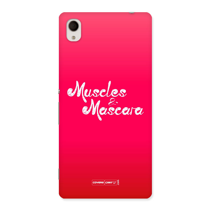 Muscles and Mascara Back Case for Sony Xperia M4