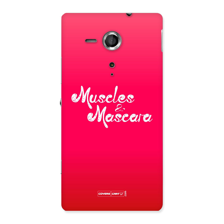 Muscles and Mascara Back Case for Sony Xperia SP