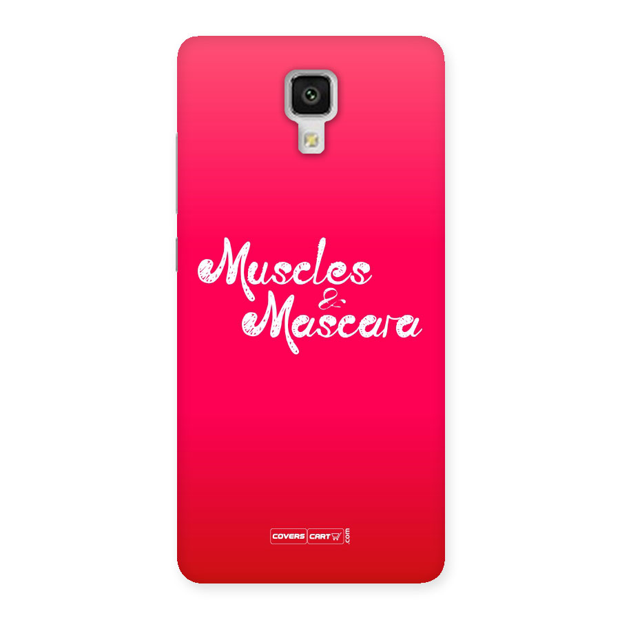 Muscles and Mascara Back Case for Xiaomi Mi 4