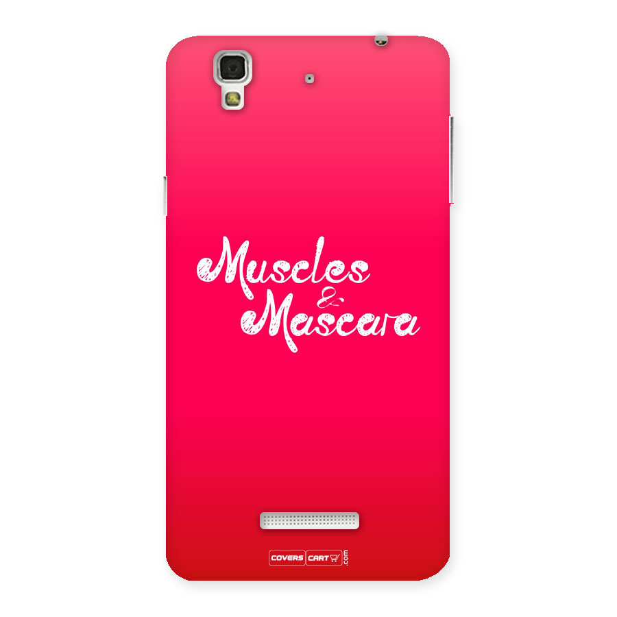 Muscles and Mascara Back Case for Yu Yureka