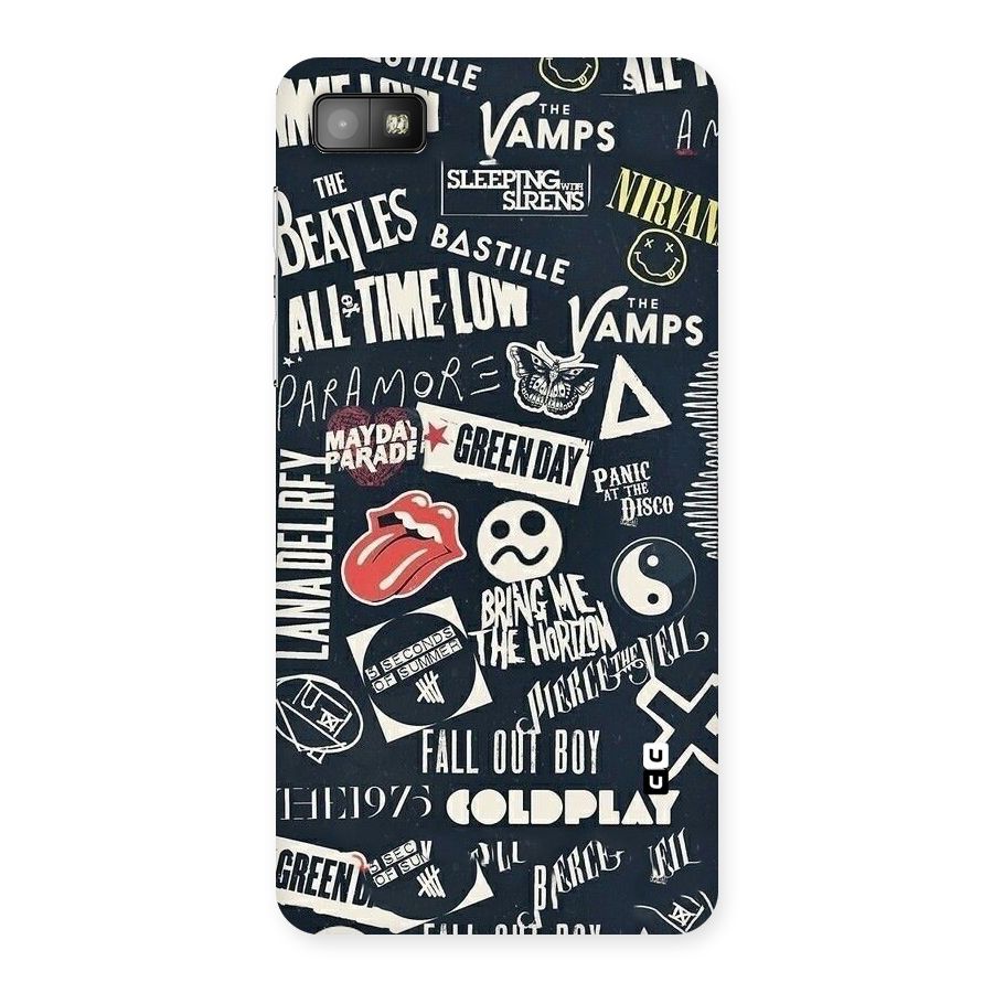 Music My Paradise Back Case for Blackberry Z10