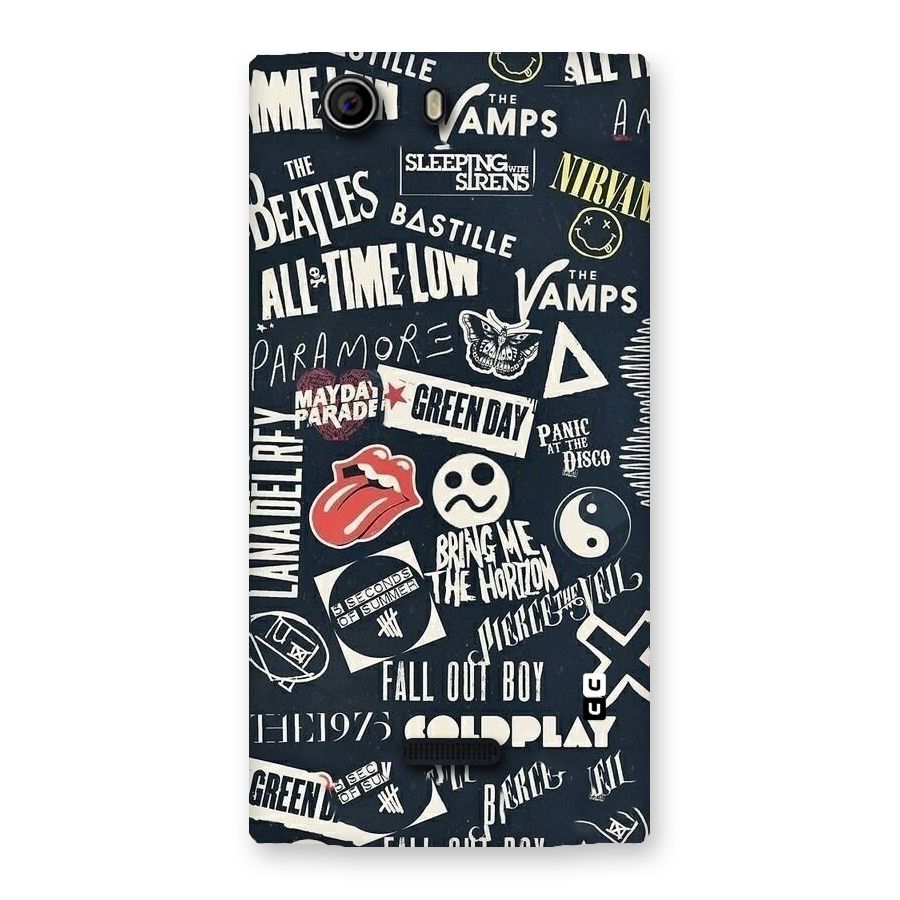 Music My Paradise Back Case for Canvas Nitro 2 E311