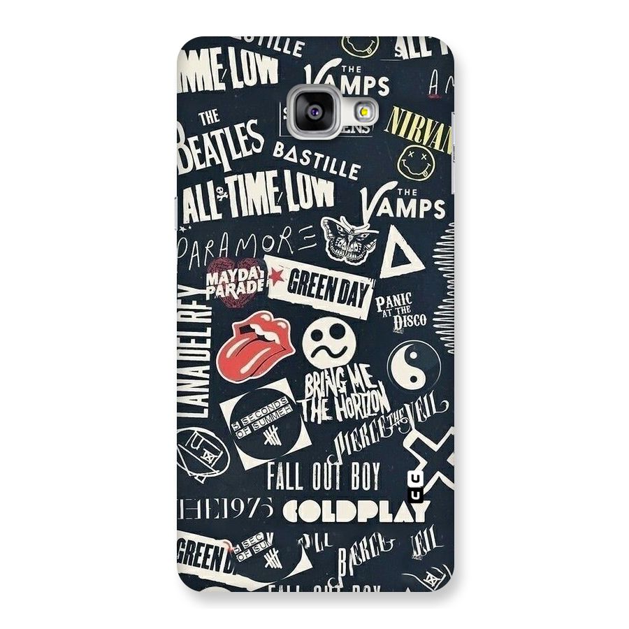 Music My Paradise Back Case for Galaxy A9