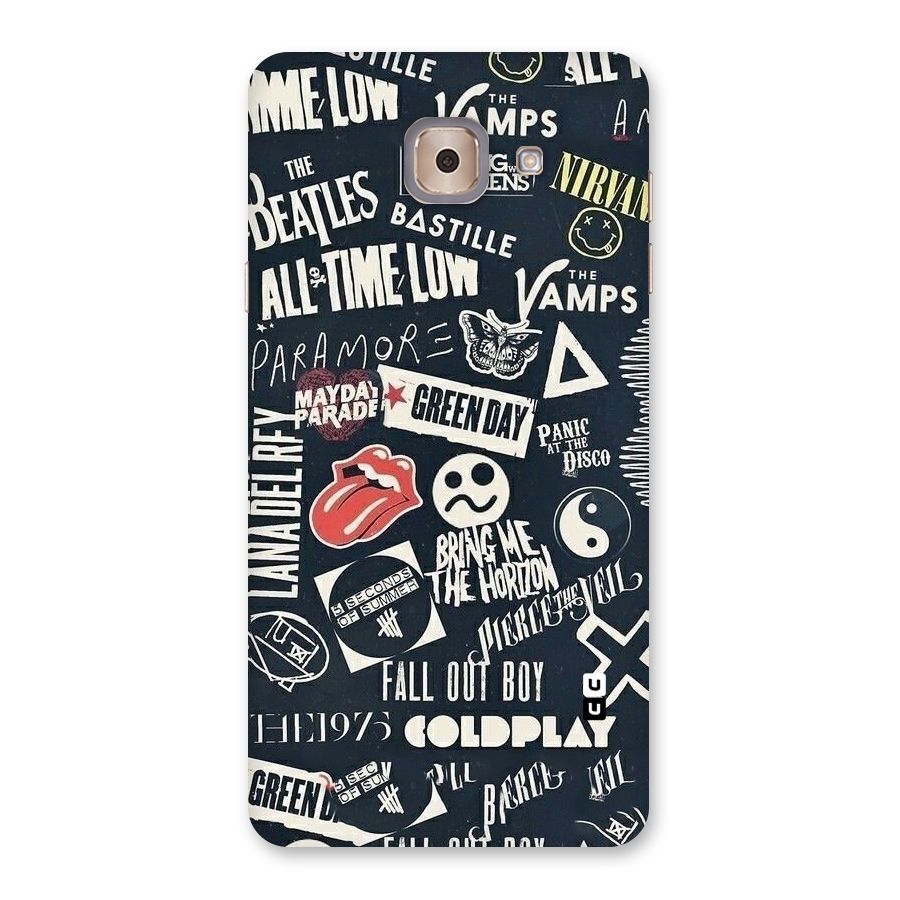 Music My Paradise Back Case for Galaxy J7 Max