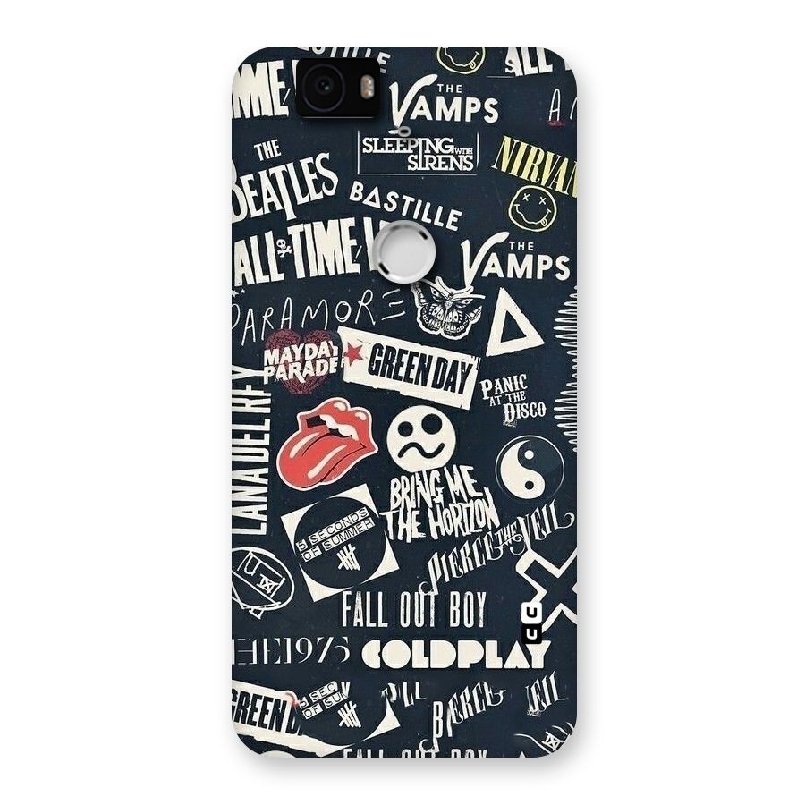 Music My Paradise Back Case for Google Nexus-6P