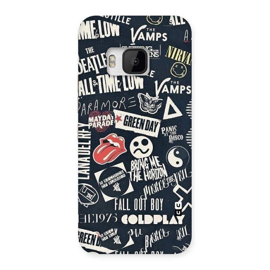 Music My Paradise Back Case for HTC One M9