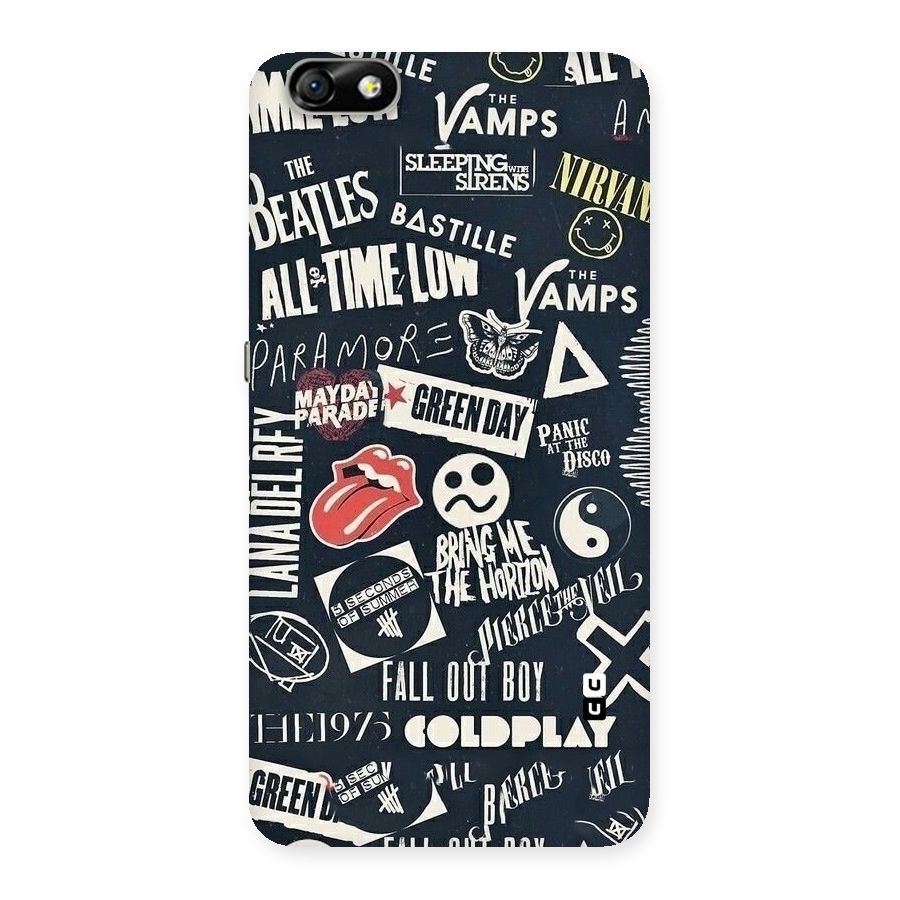 Music My Paradise Back Case for Honor 4X