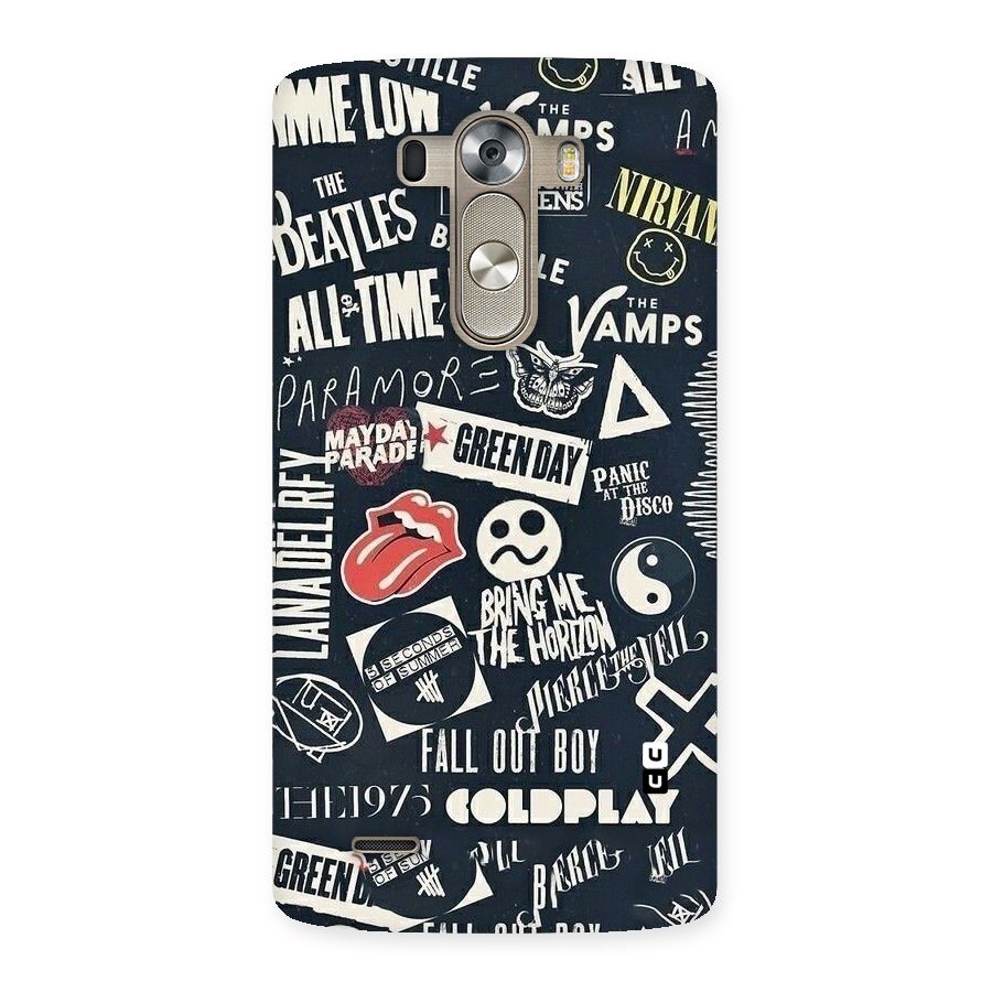 Music My Paradise Back Case for LG G3