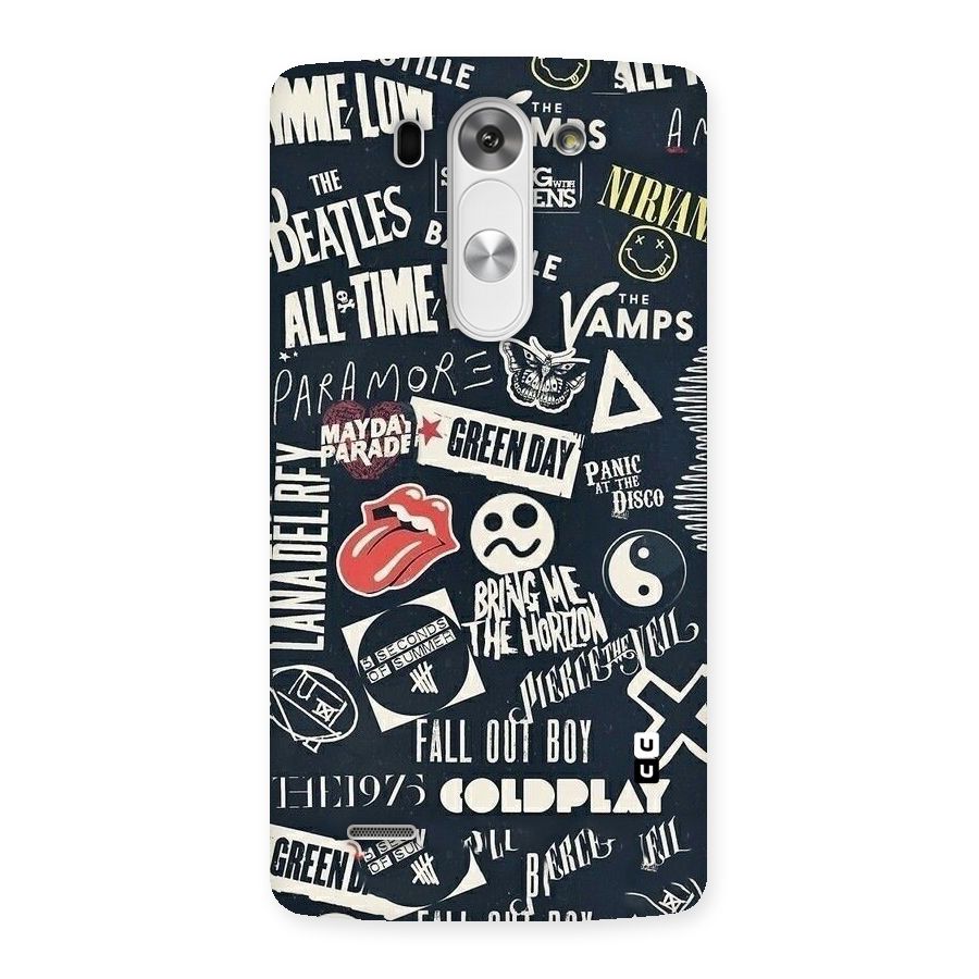 Music My Paradise Back Case for LG G3 Mini