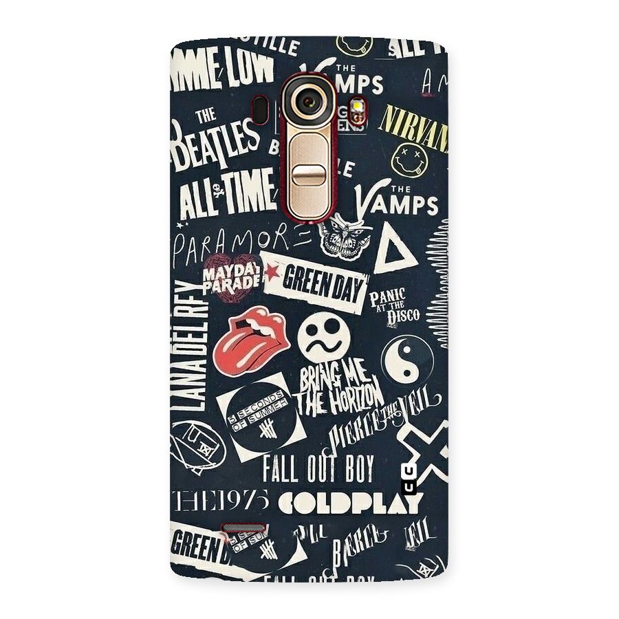 Music My Paradise Back Case for LG G4