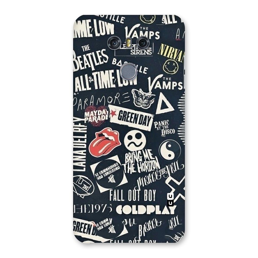 Music My Paradise Back Case for LG G6
