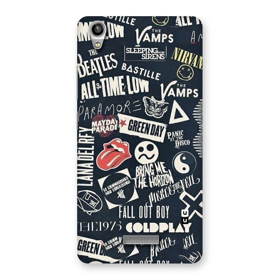 Music My Paradise Back Case for Lava-Pixel-V1