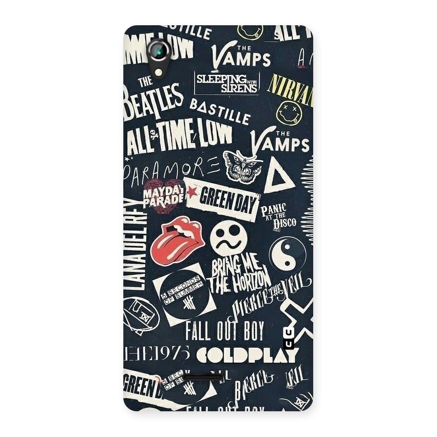 Music My Paradise Back Case for Lava Iris 800
