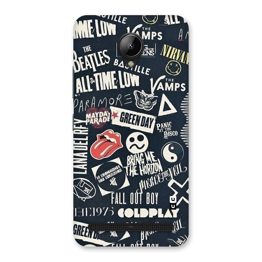 Music My Paradise Back Case for Lenovo C2