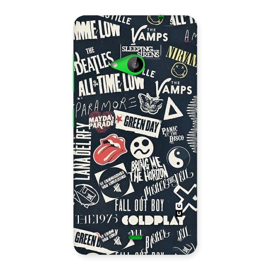 Music My Paradise Back Case for Lumia 535