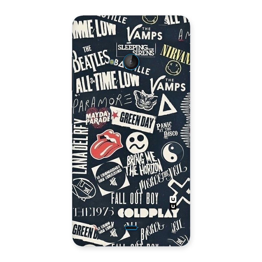 Music My Paradise Back Case for Lumia 540