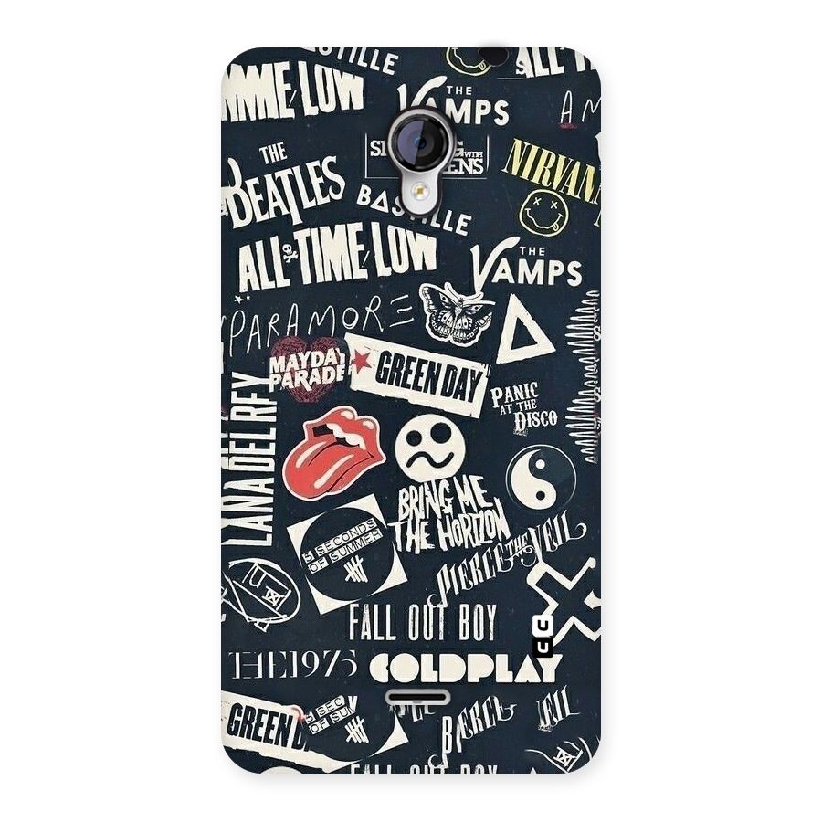 Music My Paradise Back Case for Micromax Unite 2 A106