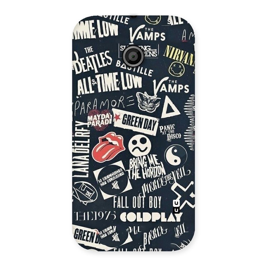 Music My Paradise Back Case for Moto E