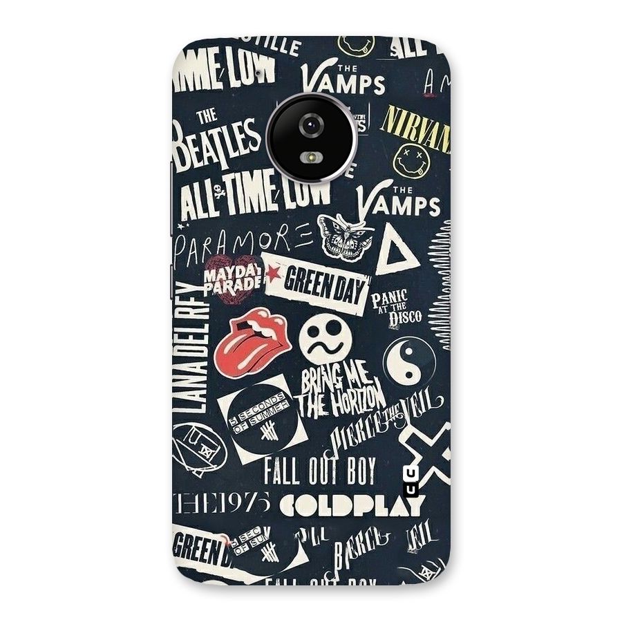 Music My Paradise Back Case for Moto G5