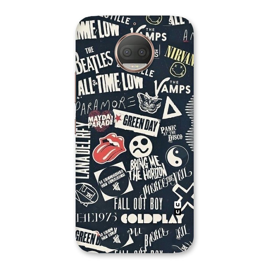 Music My Paradise Back Case for Moto G5s Plus
