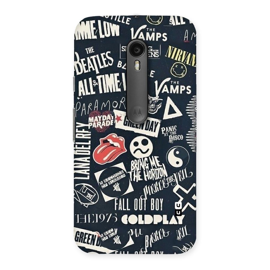 Music My Paradise Back Case for Moto G Turbo